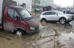 Из-за потопа в Актобе закрыли региональные трассы