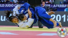 Монгольская дзюдоистка выиграла для Казахстана бронзу на чемпионате мира