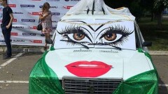 В Павлодаре прошёл маскарад автомобилей