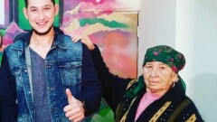 Бабушка-рэпер и её внук поздравили казахстанцев с Наурызом