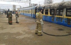 Эксперты спорят о причинах возгорания электрички в Степногорске