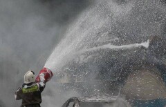 Двое детей заживо сгорели в автомобиле в Талгаре