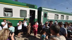 Скоростной поезд Самарканд – Астана "Нұрлы жол" отправился в первый рейс