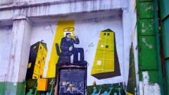 Возвращение трамваев, святой Макдональдс и живописные муралы - репортаж с 7-го Artbat Fest