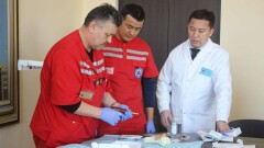 Новые аппараты для поиска вен выдали бригадам скорой помощи Астаны