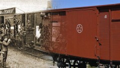 В Павлодаре восстановили вагон-теплушку 1894 года выпуска 