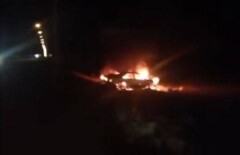 В Актау двое мужчин едва не сгорели в автомобиле