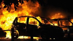 В Алматинской области взорвали Lexus местного предпринимателя