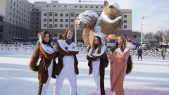Семейный зимний фестиваль Winter Family Party провели в Алматы. Фоторепортаж