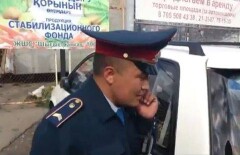 Грубое поведение полицейского снял на видео водитель Усть-Каменогорска