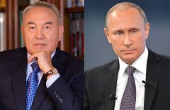Назарбаев и Путин вновь обсудили ситуацию вокруг Нагорного Карабаха