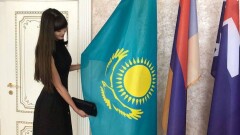 Сабина Алтынбекова и Ермахан Ибраимов приехали на форум земляков в Актобе