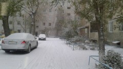 Семей завалило снегом