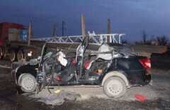 В ЗКО в страшной аварии погибли три человека