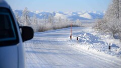 Из-за сильных морозов закрыты участки восьми дорог вокруг Астаны