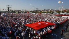 Многотысячный митинг оппозиции прошёл в Стамбуле