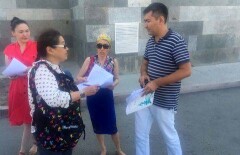 Несогласных с повышением тарифа на воду аким Атырауской области назвал смутьянами