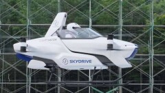 В Японии успешно испытали летающий автомобиль с человеком на борту