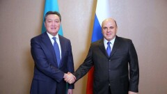 Аскар Мамин встретился с новым премьер-министром России Михаилом Мишустиным 