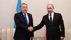Назарбаев Путину: Мы хотим развивать военно-техническое сотрудничество с Россией