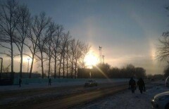 Три Солнца появились в небе над Карагандой