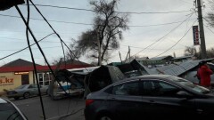 В полмиллиарда тенге оценили ущерб от урагана в Жамбылской области