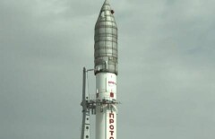 При запуске "Протона-М" с космодрома Байконур случилась авария