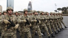 В Баку прошёл парад в честь окончания конфликта в Карабахе. Гостем парада стал Эрдоган