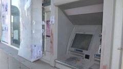 В Актау неизвестные взломали банкомат