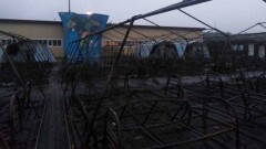 В России при пожаре в палаточном лагере погиб ребёнок, ещё трое пострадали