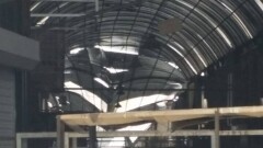 Двое пострадали при обрушении крыши на рынке "Байсат"
