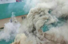 Баня в Актобе задымила микрорайон