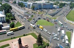 Лишние стоп-линии убрали в Алматы на перекрёстке Райымбека-Суюнбая-Пушкина