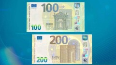 В ЕС вводят в обращение новые купюры в 100 и 200 евро