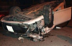 ДТП с пустыми авто пришлось зафиксировать полицейским в Алматы