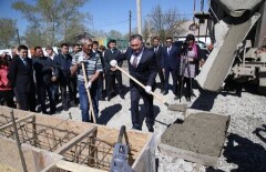 Уничтоженные наводнением дома начали восстанавливать в Карагандинской области