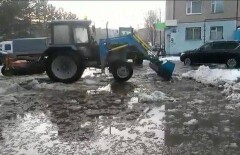 Костанай затопило талыми водами