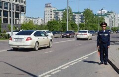 По тысяче нарушений ПДД регистрируют каждый день в Астане