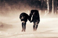 Снегопад и метель ожидается в выходные на севере Казахстана 