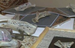 Скульптуры из костей животных вырезает сельский художник