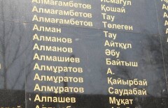 В парке Победы Атырау возводят Стену памяти