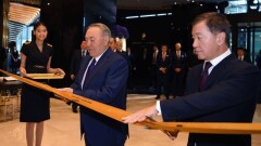 Отель The Ritz-Carlton открыл Нурсултан Назарбаев в Астане