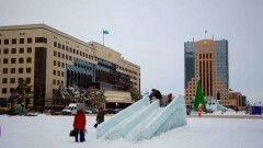 В Ботаническом саду Астаны установят горку, каток и лыжную трассу