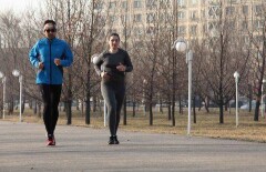 Я бегу "Тенгри". Скоро под Алматы