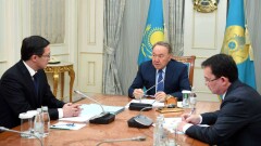Акишев доложил Назарбаеву об инфляции и сдерживании цен