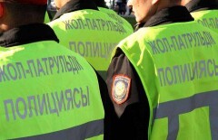 Нарушивший ПДД полицейский уволился в Костанайской области