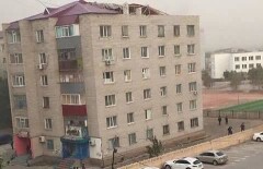 В Актобе подсчитывают убытки от урагана
