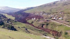 В Кыргызстане принудительно переселяют людей с оползнеопасных участков 
