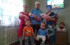 Самой молодой многодетной семье страны негде жить