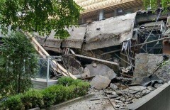 Очевидец крушения балкона в гостинице "Казахстан" в Алматы рассказал о последствиях инцидента